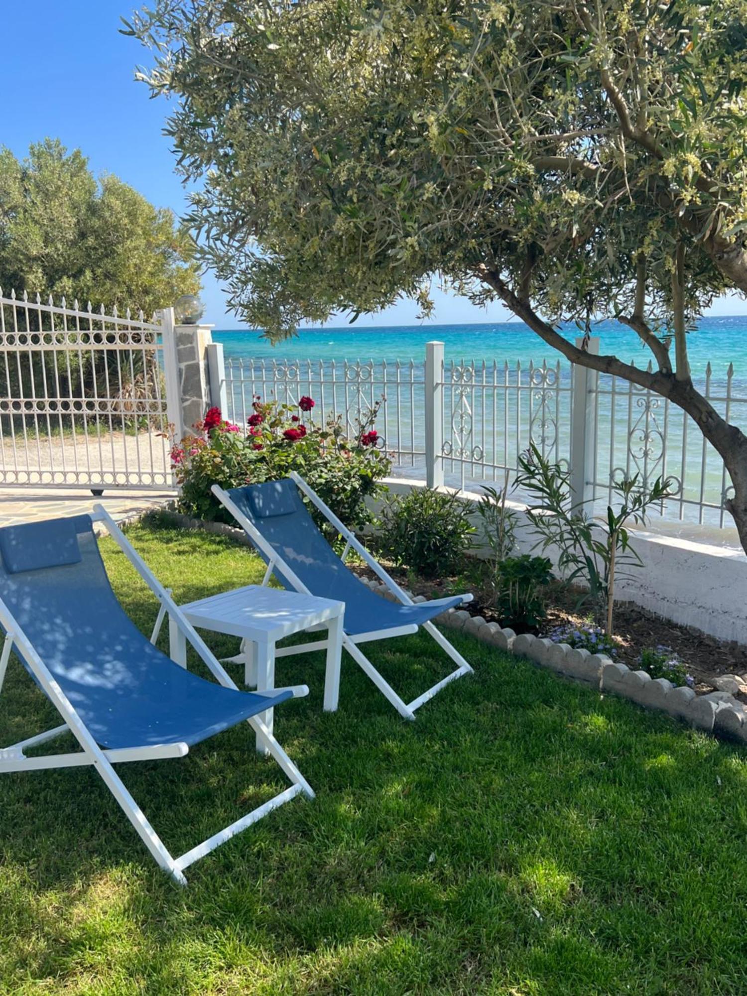 Beachfront Athina Villa Vergia