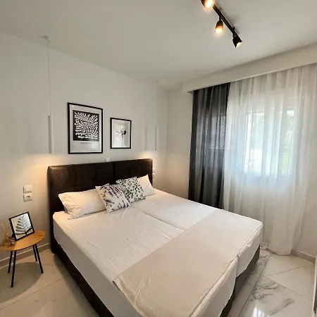 Beachfront Villa Athina Vergia Exterior photo