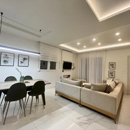 Beachfront Villa Athina Vergia Exterior photo